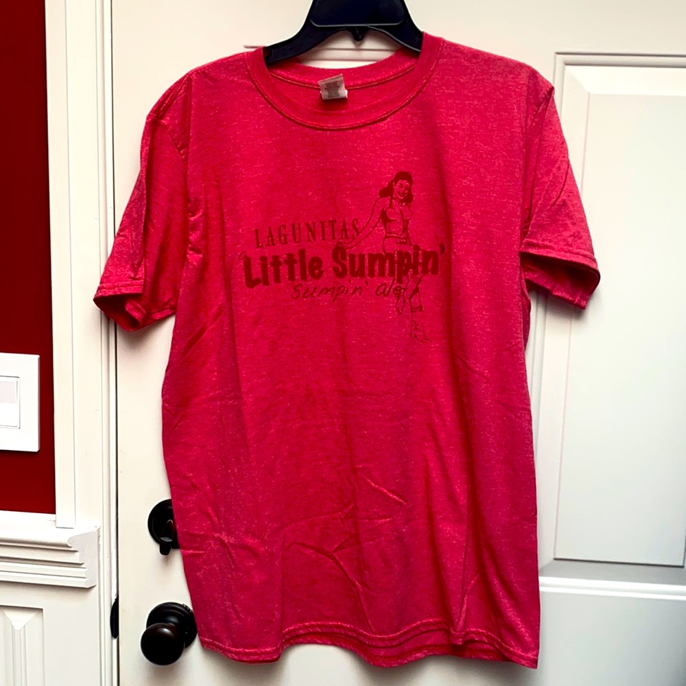 NWOT Heathered Red Lagunitas Men’s Tshirt EUC
